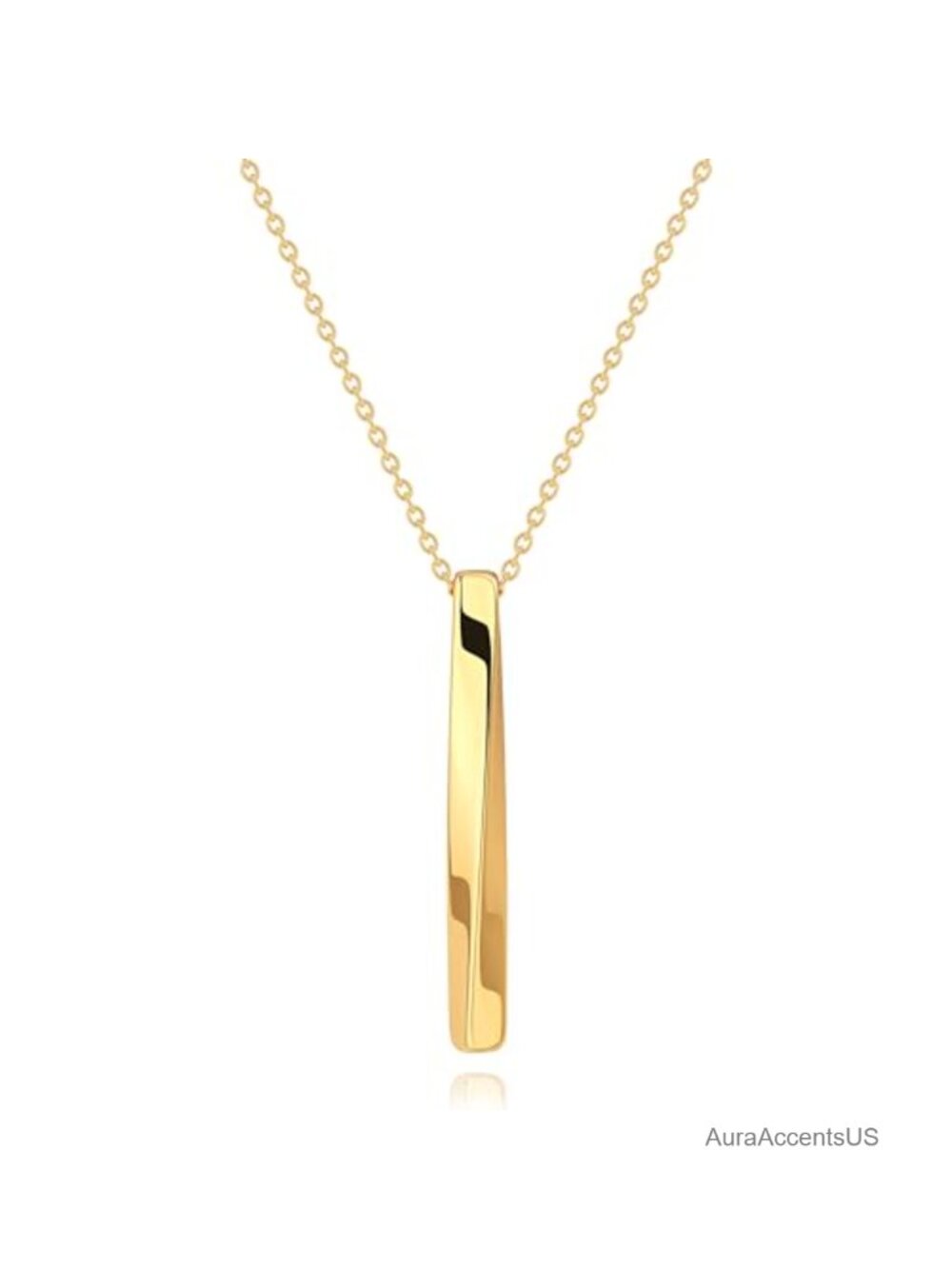 Long Pendant Necklace for Women Gold Plated Circle Chain Y Necklace Jewelry